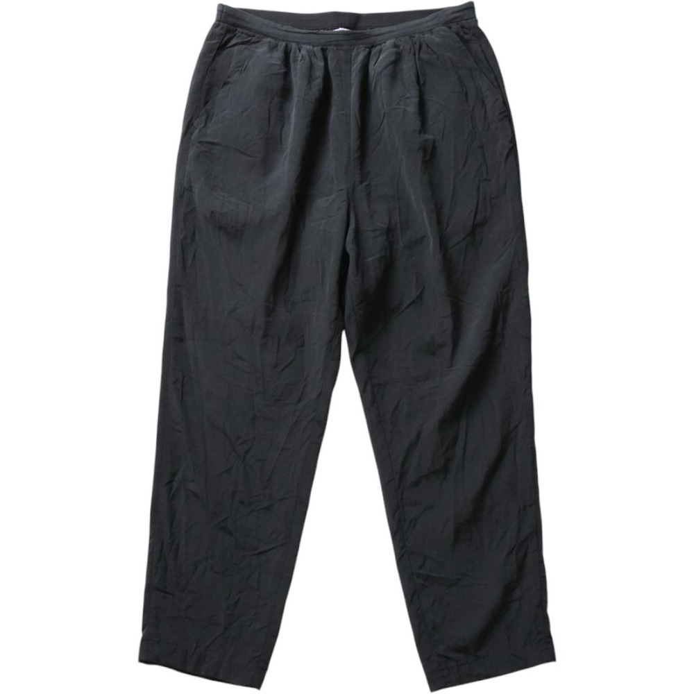 Spree International Black 100% Silk Tapered Pants Elastic Waist Vintage Size M